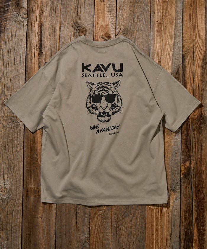 KAVU × FREAK'S STORE / 老虎 短袖T恤