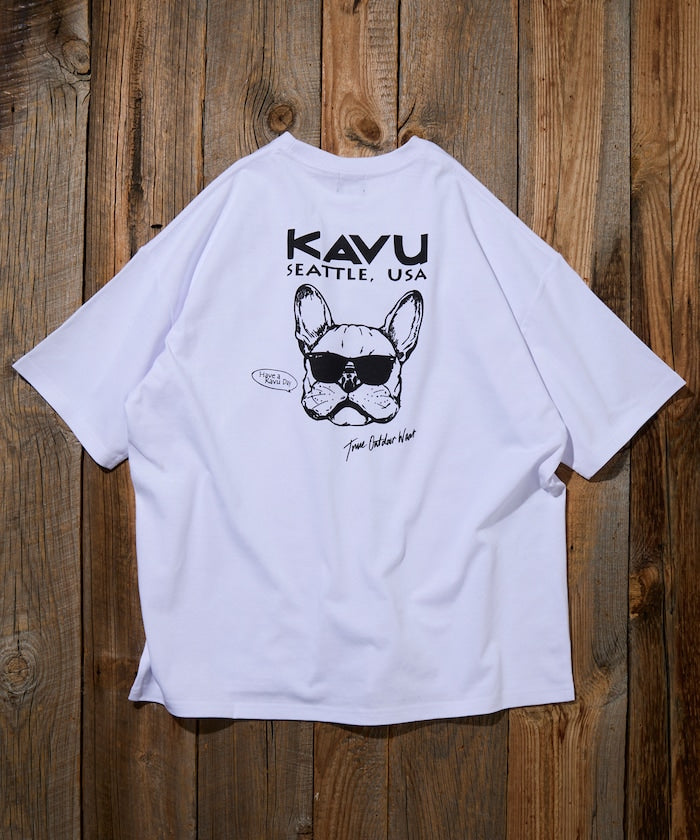 KAVU × FREAK'S STORE / 狗狗 短袖T恤