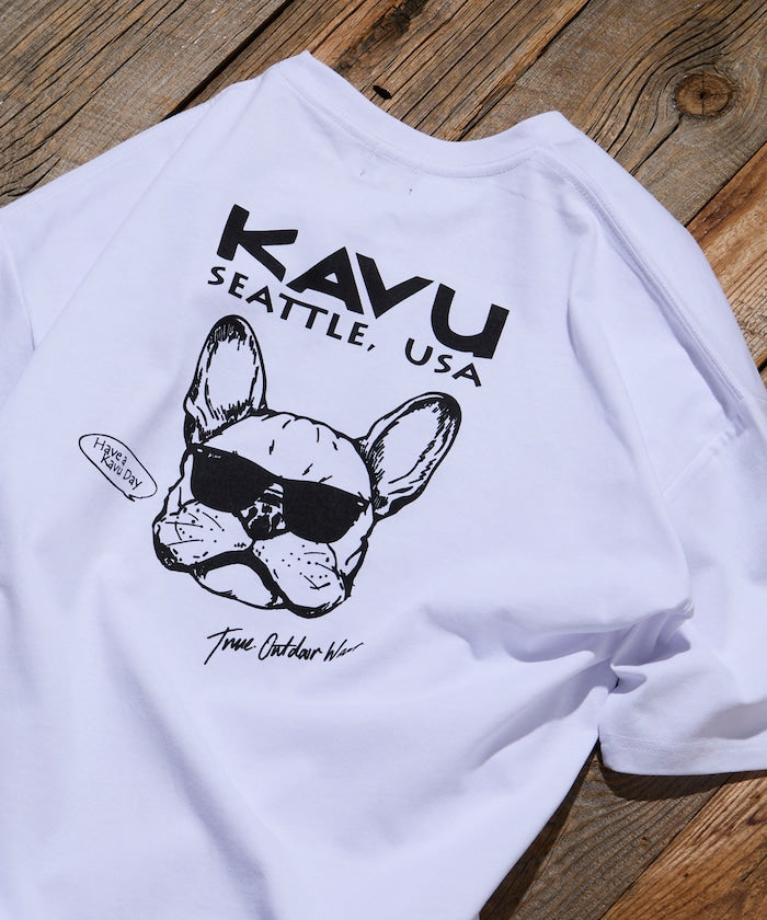 KAVU × FREAK'S STORE / 狗狗 短袖T恤