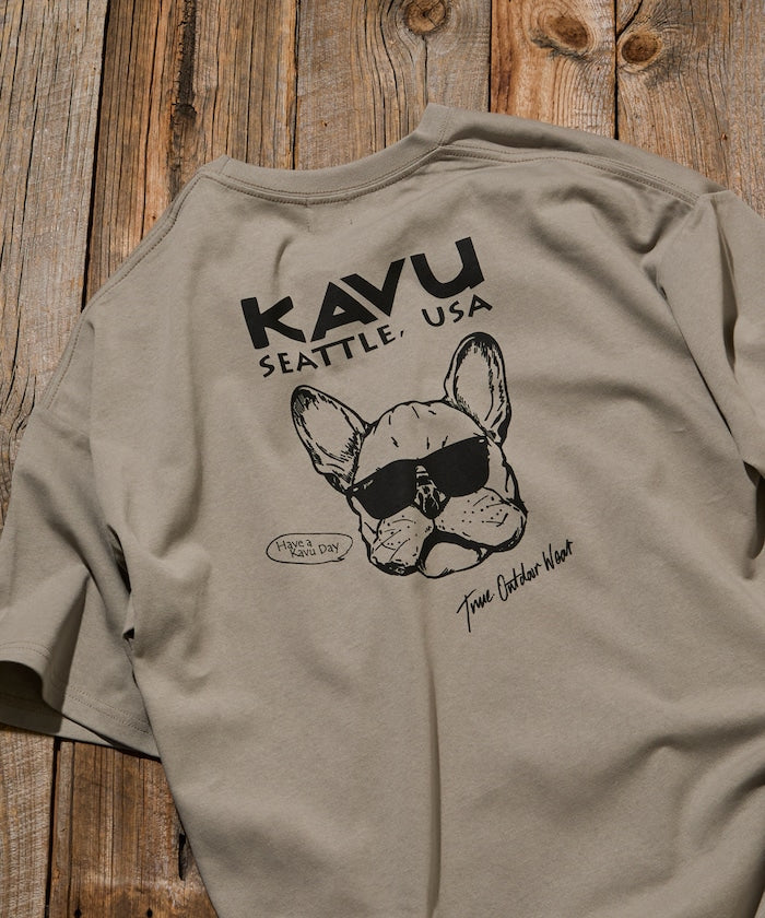 KAVU × FREAK'S STORE / 狗狗 短袖T恤