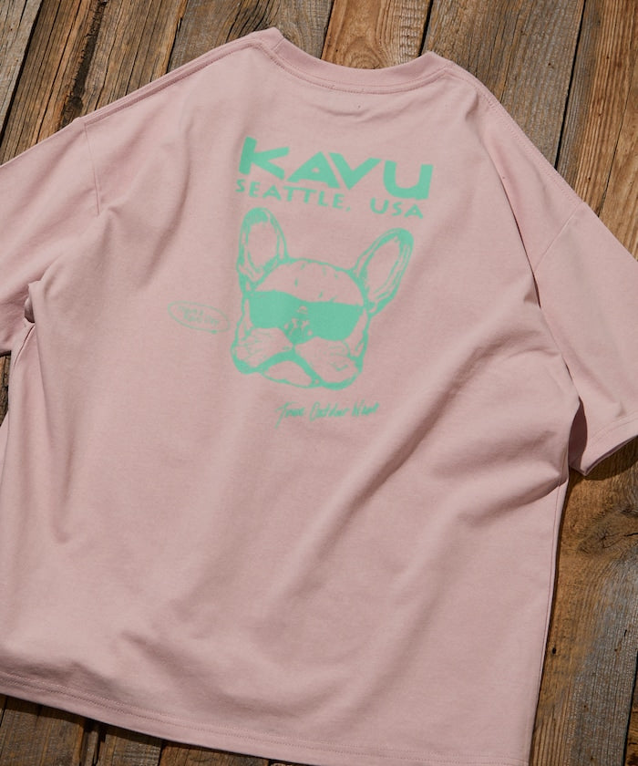 KAVU × FREAK'S STORE / 狗狗 短袖T恤