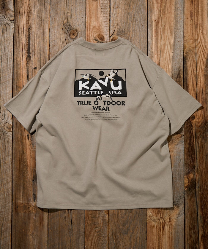 KAVU × FREAK'S STORE / 鳥類圖像 短袖T恤