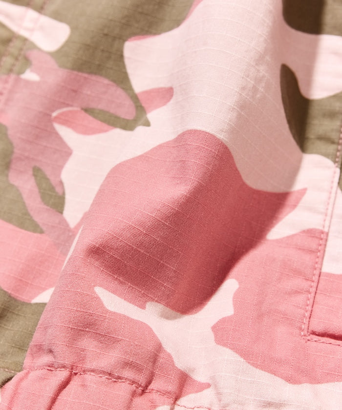 NAUTICA JP / 迷彩抽繩軍事短款外套