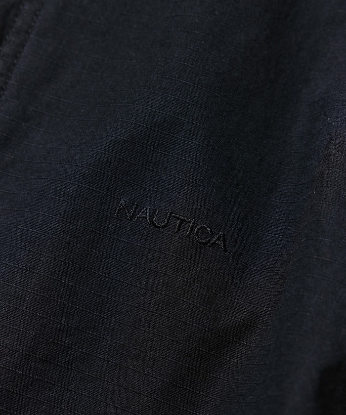 NAUTICA JP / 迷彩抽繩軍事短款外套