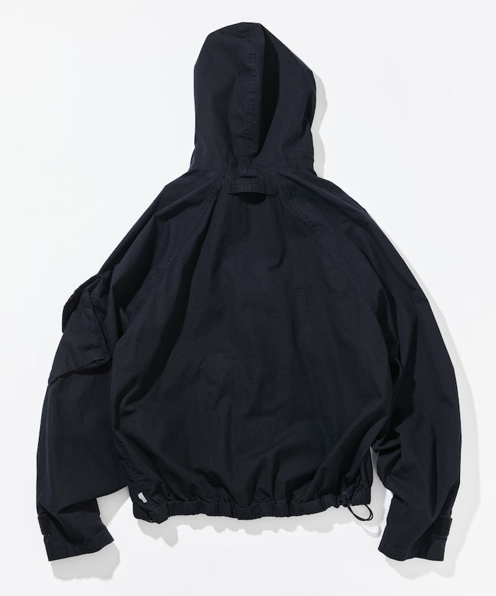 NAUTICA JP / 迷彩抽繩軍事短款外套