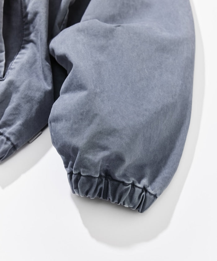 NAUTICA JP / 後染處理 斜紋布 拉鍊外套