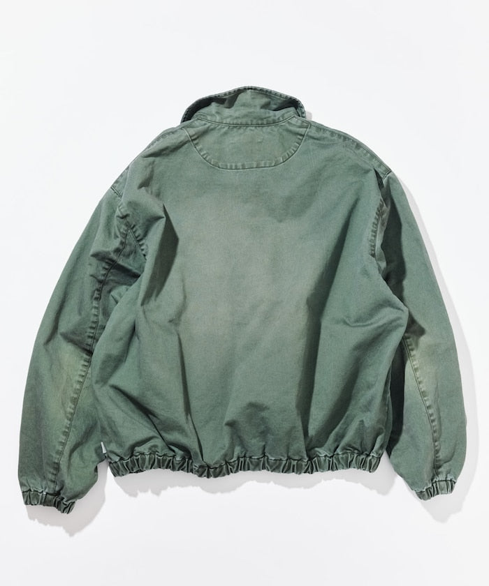 NAUTICA JP / 後染處理 斜紋布 拉鍊外套