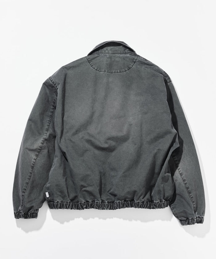 NAUTICA JP / 後染處理 斜紋布 拉鍊外套