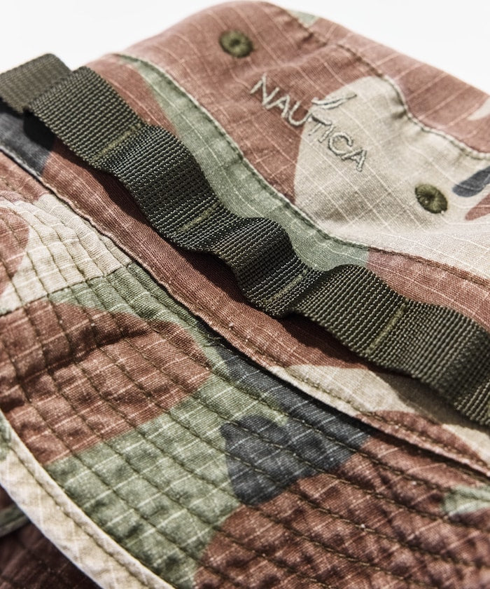 NAUTICA JP / 抗撕裂布 戰術遮陽圓邊帽