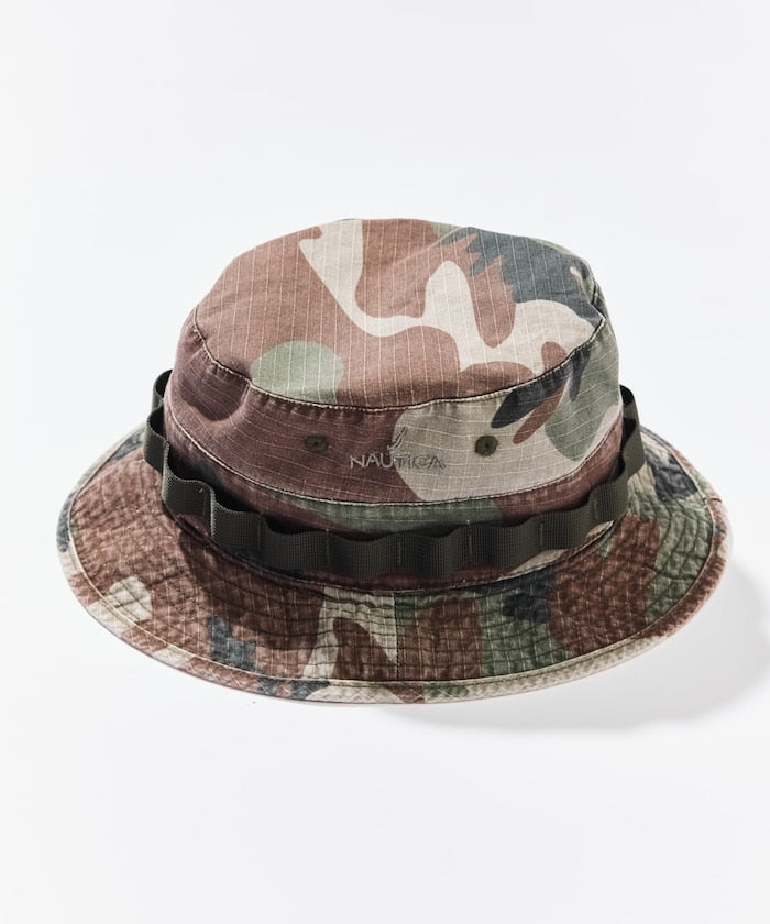 NAUTICA JP / 抗撕裂布 戰術遮陽圓邊帽