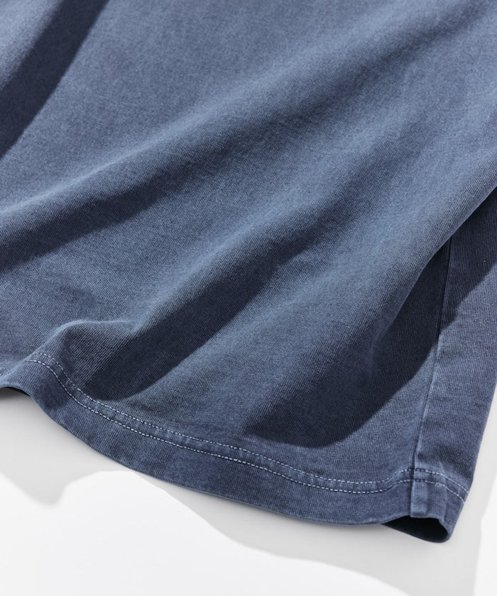 NAUTICA JP / 刷舊 口袋短袖T恤