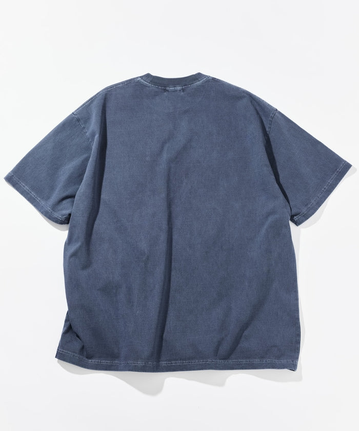 NAUTICA JP / 刷舊 口袋短袖T恤