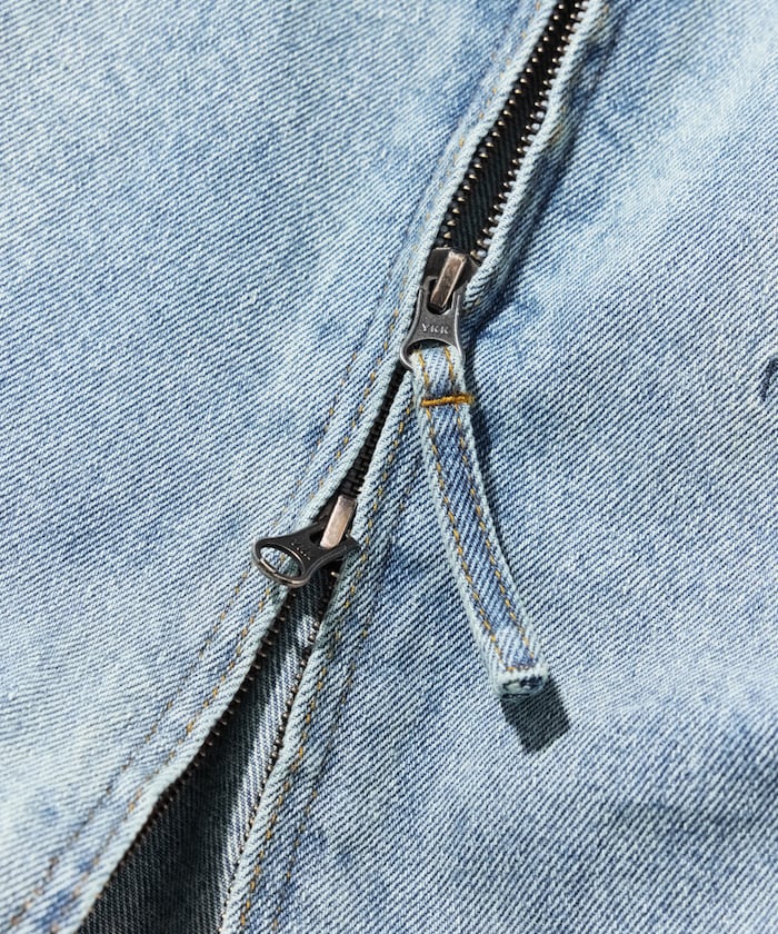 NAUTICA JP / 水洗工藝丹寧哈靈頓外套