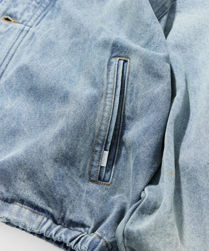 NAUTICA JP / 燈芯絨領 經典丹寧工裝外套