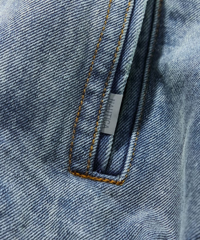NAUTICA JP / 燈芯絨領 經典丹寧工裝外套