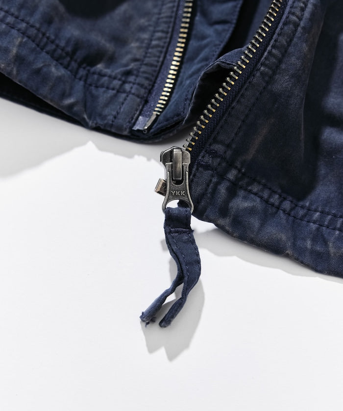 NAUTICA JP / 水洗加工 尼龍拉鍊連帽外套