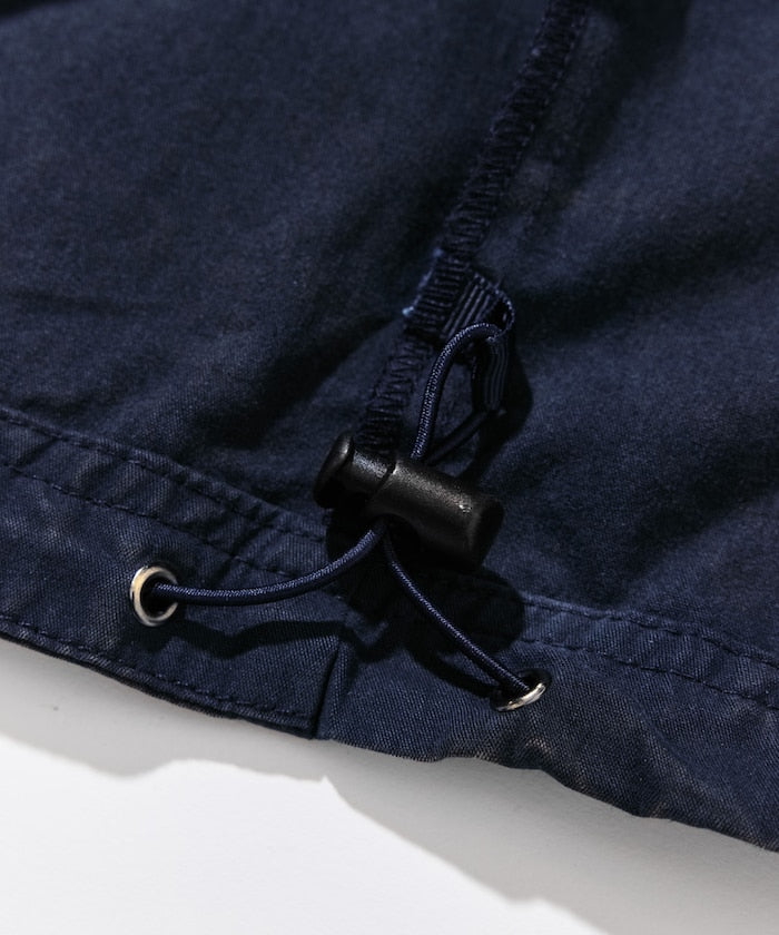 NAUTICA JP / 水洗加工 尼龍拉鍊連帽外套