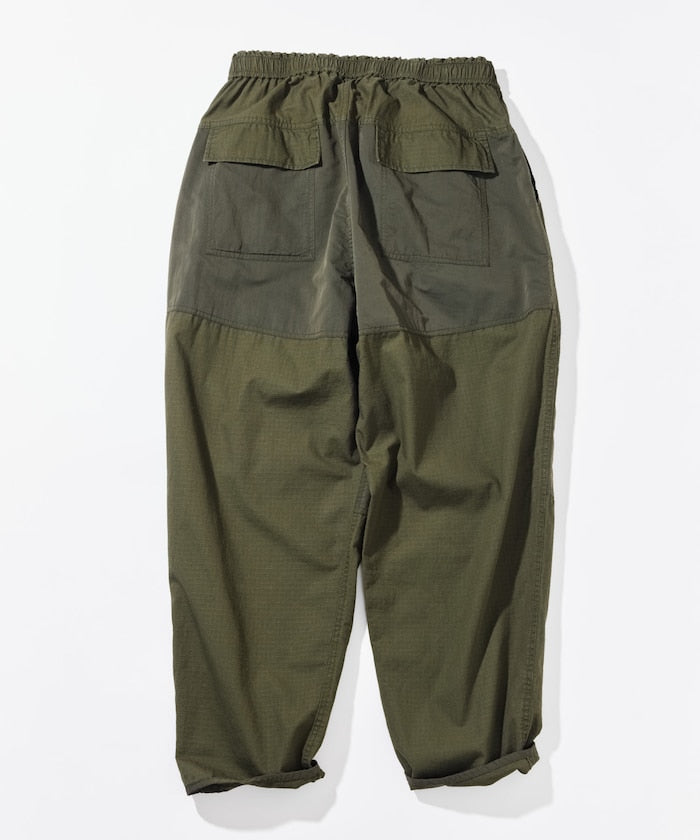 NAUTICA JP / 尼龍異材質拼接工裝長褲