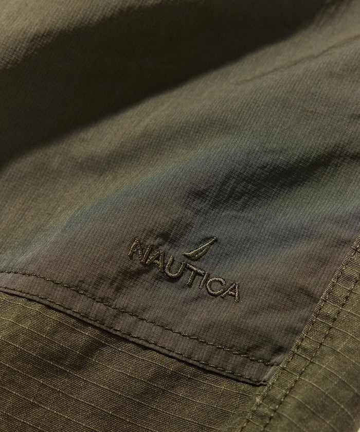 NAUTICA JP / 尼龍異材質拼接工裝長褲