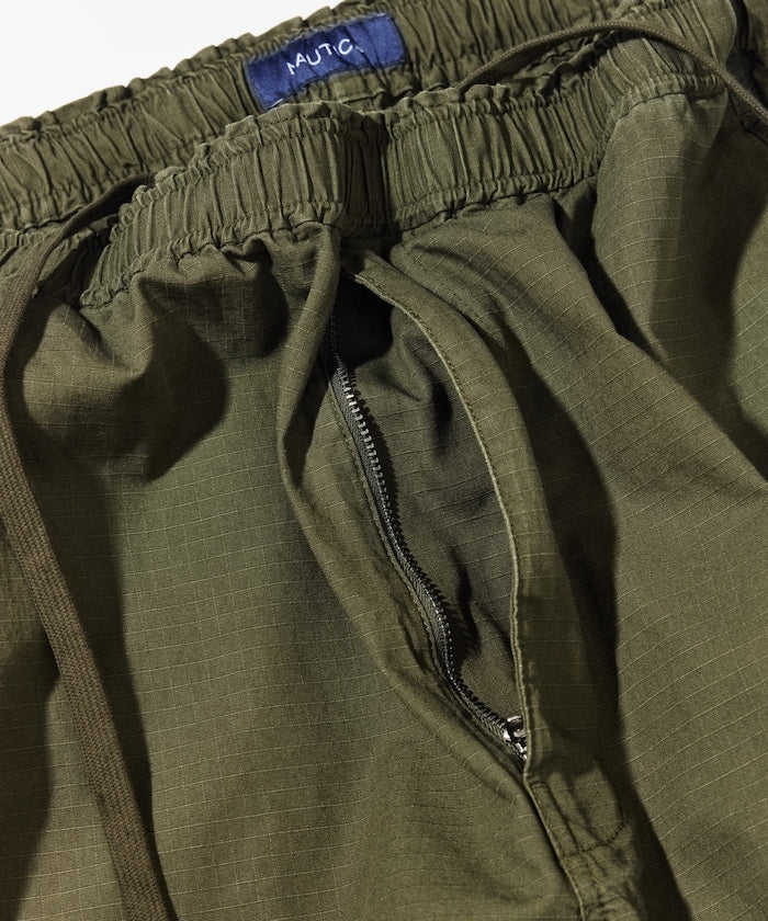 NAUTICA JP / 尼龍異材質拼接工裝長褲