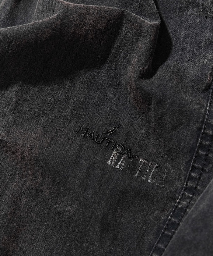 NAUTICA JP / 刷舊尼龍抽繩長褲