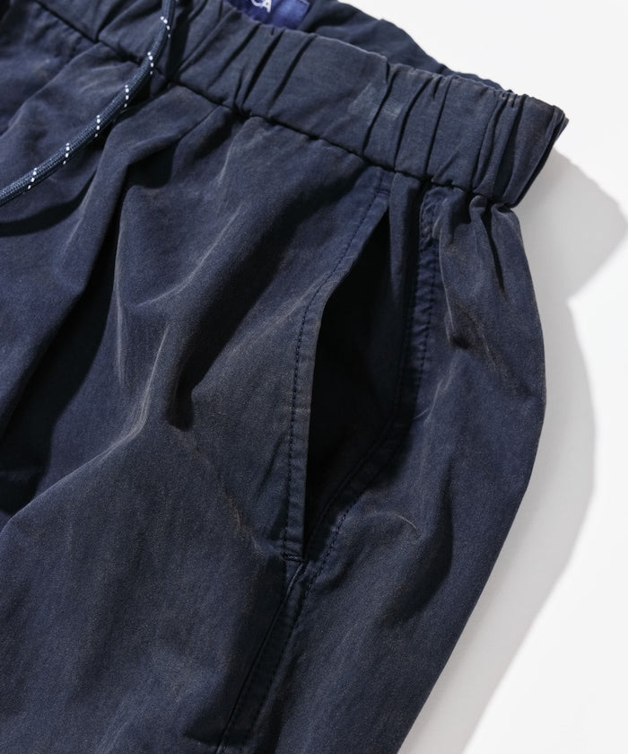 NAUTICA JP / 刷舊尼龍抽繩長褲