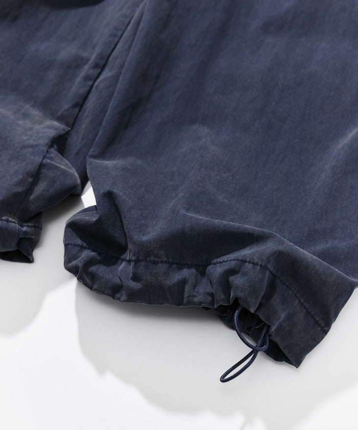 NAUTICA JP / 刷舊尼龍抽繩長褲