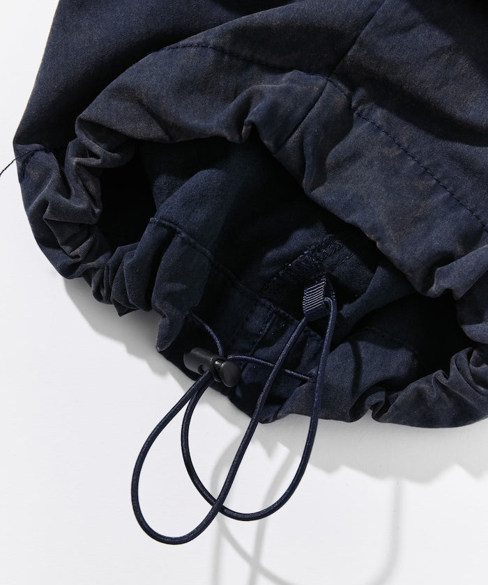 NAUTICA JP / 刷舊尼龍抽繩長褲