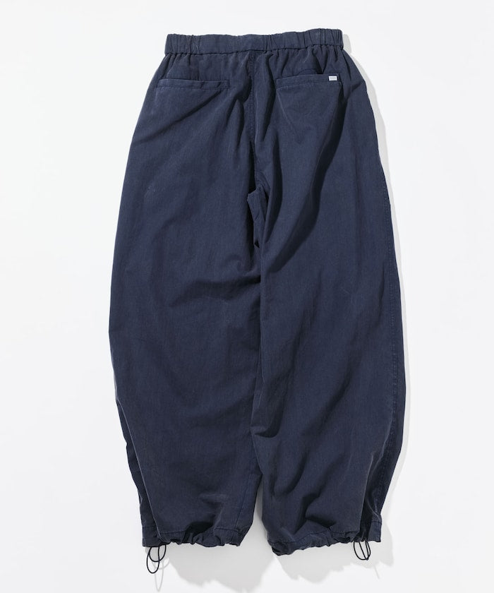 NAUTICA JP / 刷舊尼龍抽繩長褲
