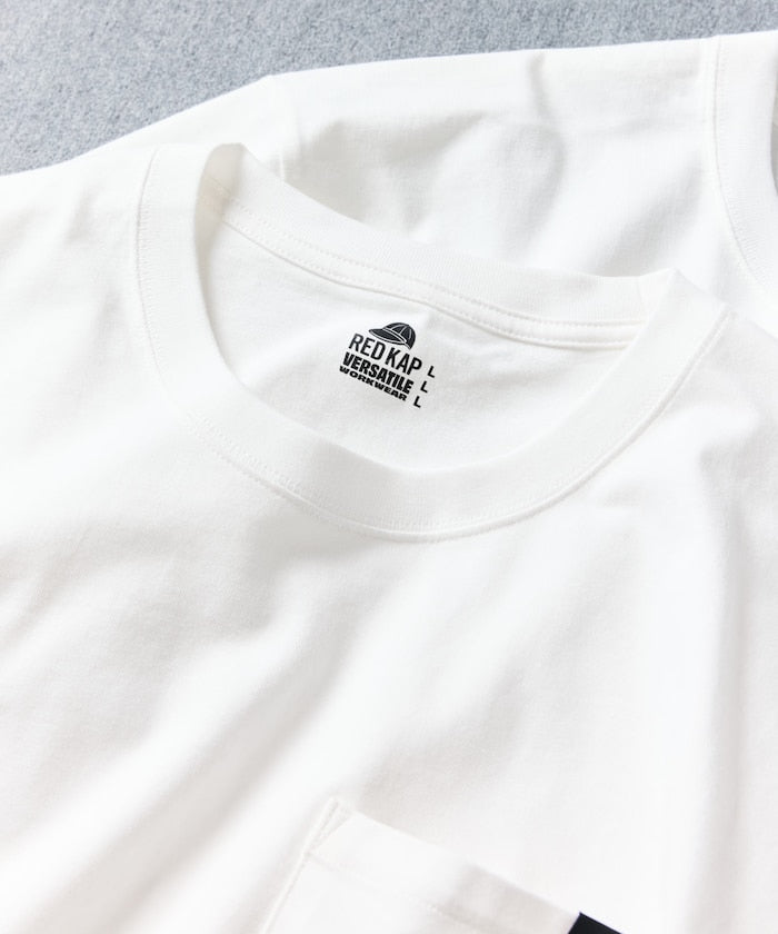 RED KAP x FREAK’S STORE / 重磅 口袋短袖T恤 (一包兩件)