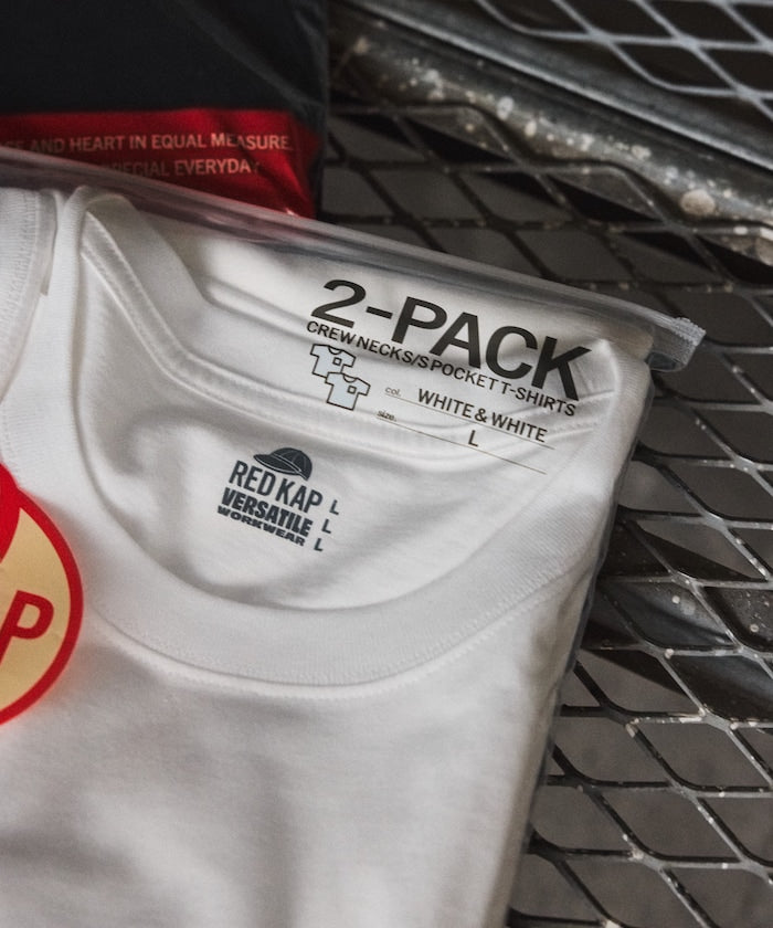 RED KAP x FREAK’S STORE / 重磅 口袋短袖T恤 (一包兩件)