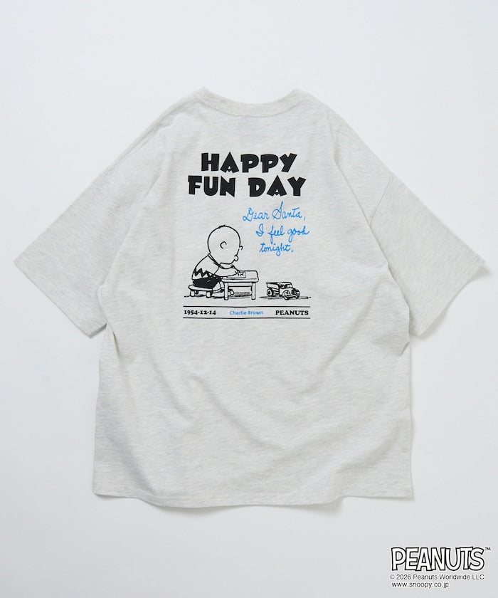 PEANUTS x FREAK’S STORE / HAPPY FUN DAY 圖案 短袖T恤