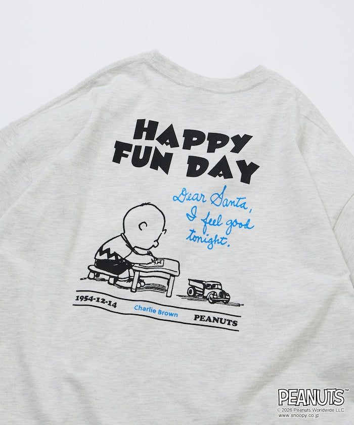 PEANUTS x FREAK’S STORE / HAPPY FUN DAY 圖案 短袖T恤