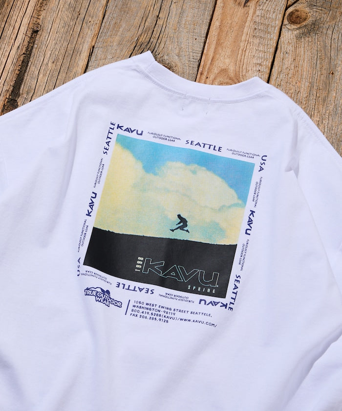 KAVU × FREAK'S STORE / 攝影印花 短袖T恤