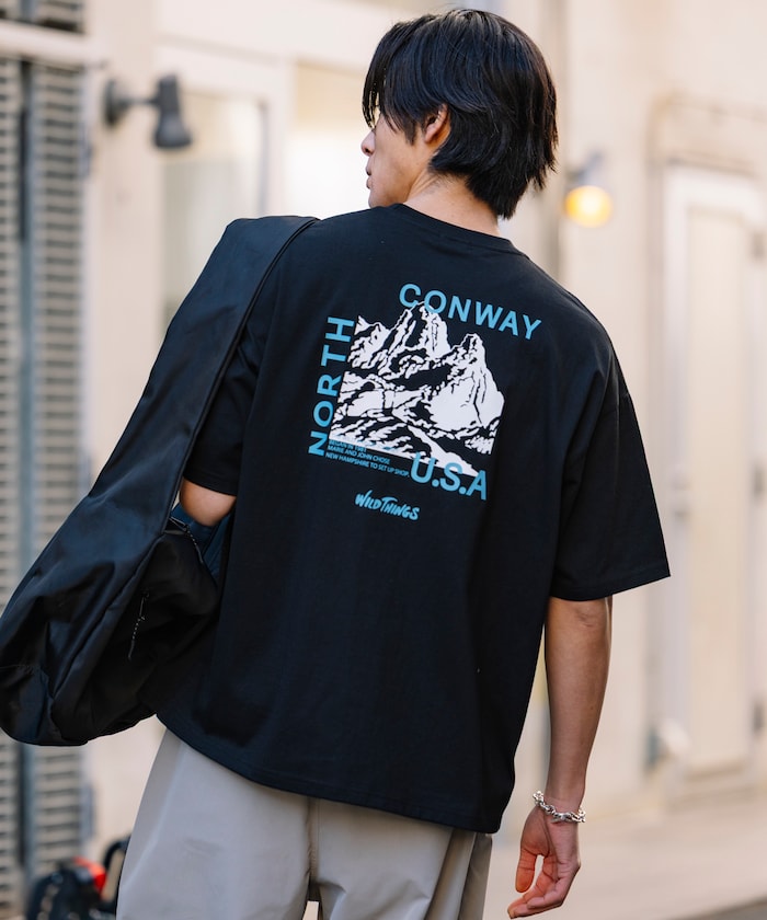 WILD THINGS × FREAK'S STORE / 山系圖騰 短袖T恤