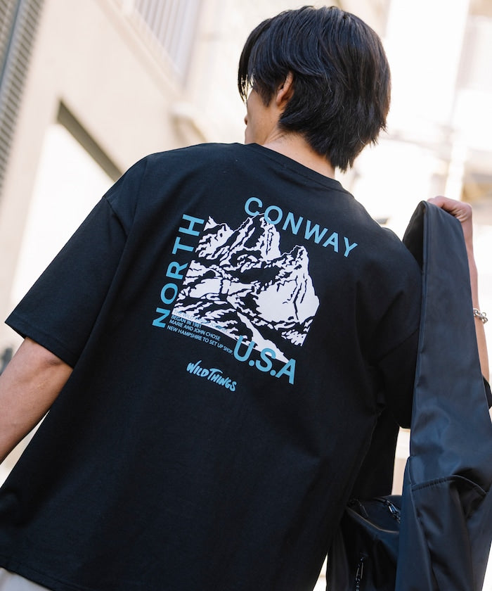 WILD THINGS × FREAK'S STORE / 山系圖騰 短袖T恤