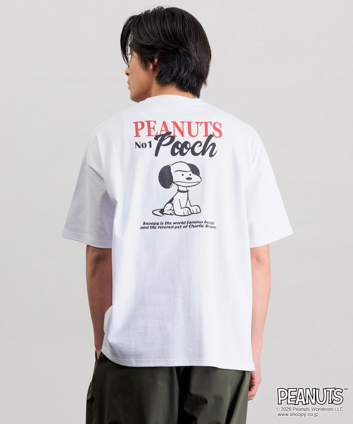 PEANUTS x FREAK’S STORE / POOCH 圖案 短袖T恤