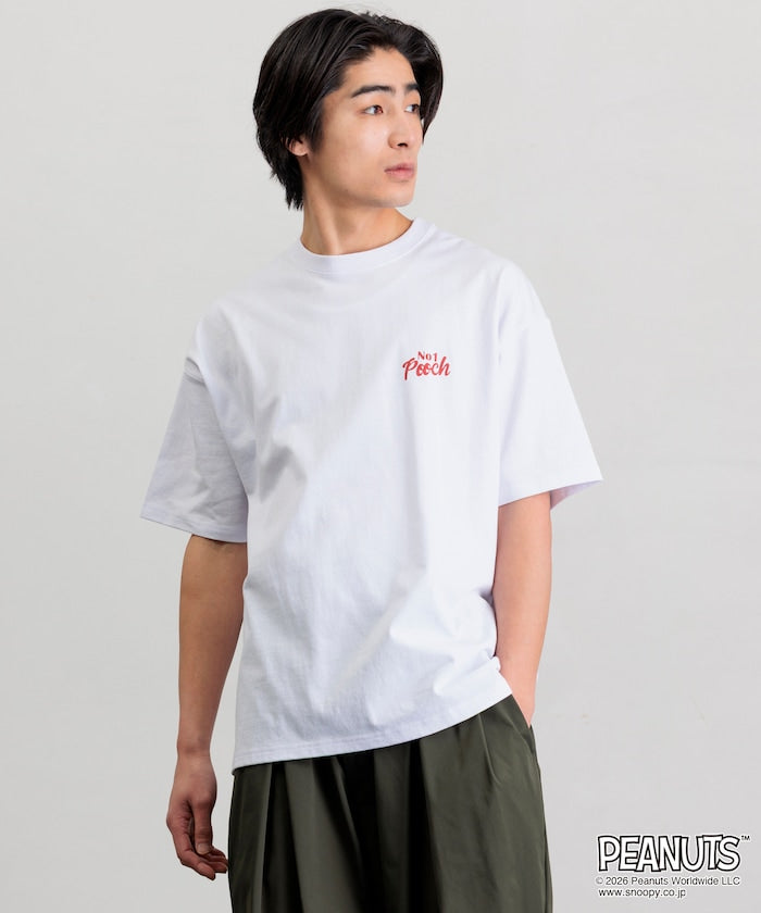 PEANUTS x FREAK’S STORE / POOCH 圖案 短袖T恤