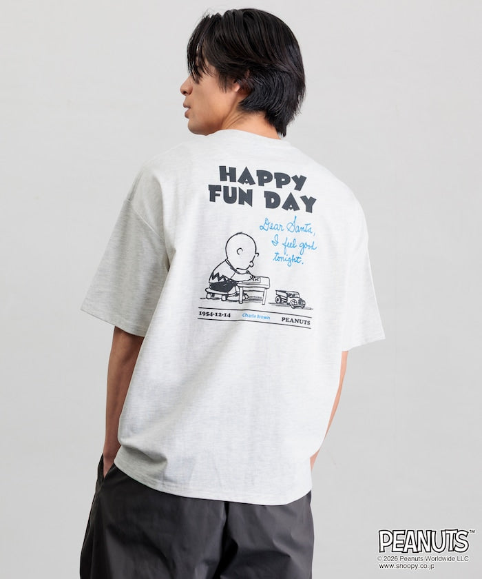 PEANUTS x FREAK’S STORE / HAPPY FUN DAY 圖案 短袖T恤