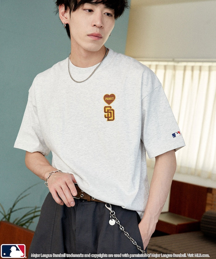 MLB x FREAK’S STORE愛心刺繡 短袖T恤