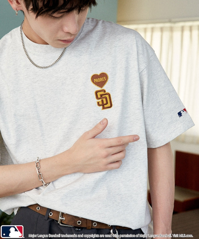 MLB x FREAK’S STORE愛心刺繡 短袖T恤
