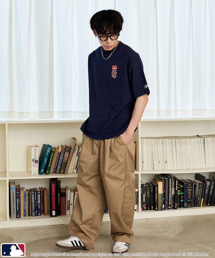 MLB x FREAK’S STORE愛心刺繡 短袖T恤