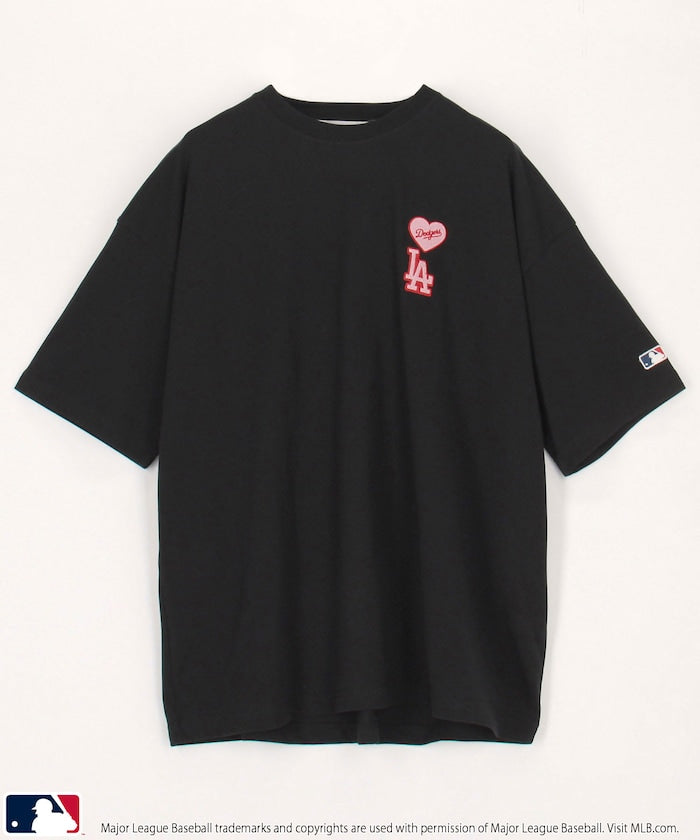 MLB x FREAK’S STORE愛心刺繡 短袖T恤