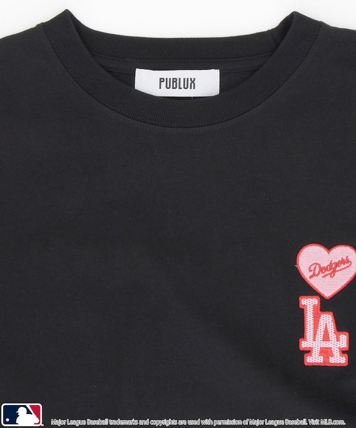 MLB x FREAK’S STORE愛心刺繡 短袖T恤
