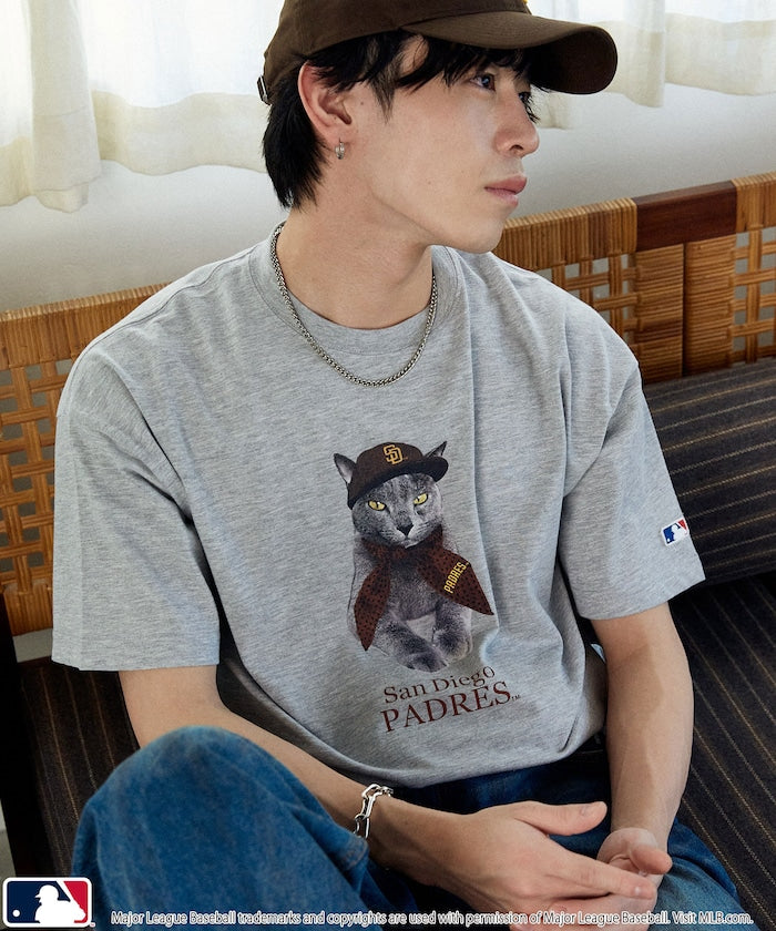 MLB x FREAK’S STORE 貓狗 短袖T恤