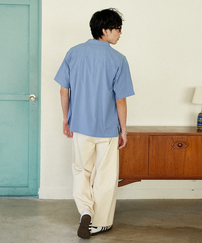 U.S. POLO ASSN. / 立體壓摺 短袖襯衫