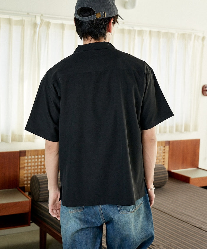 U.S. POLO ASSN. / 立體壓摺 短袖襯衫