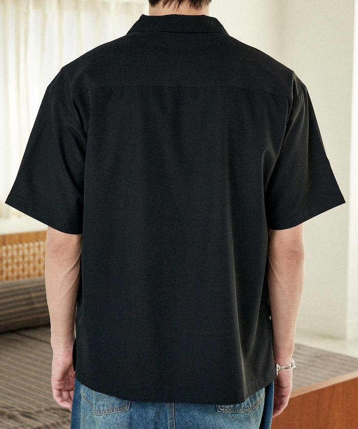 U.S. POLO ASSN. / 立體壓摺 短袖襯衫