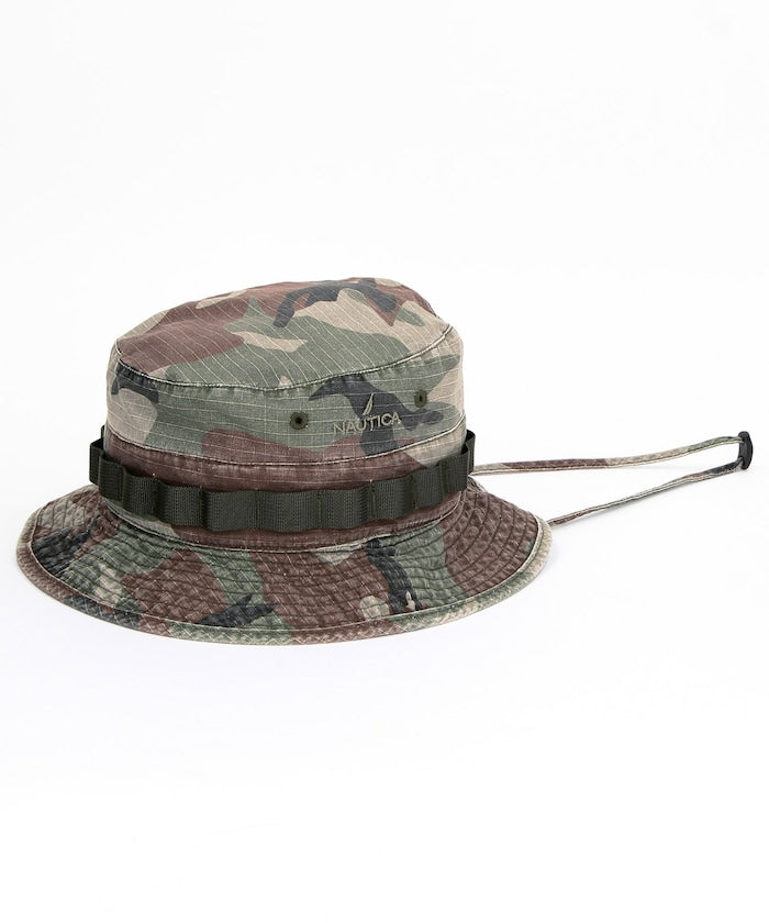 NAUTICA JP / 抗撕裂布 戰術遮陽圓邊帽
