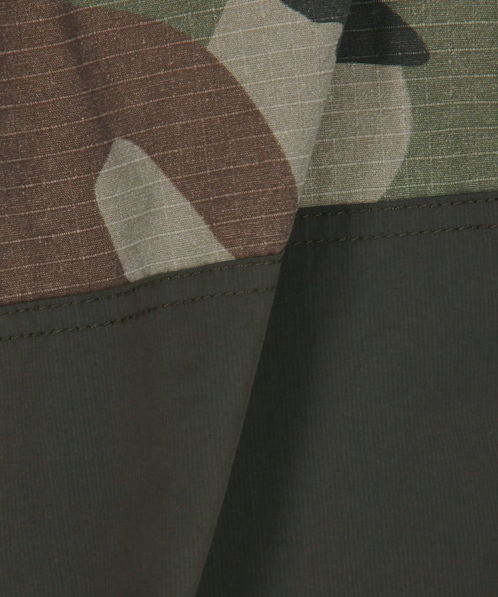 NAUTICA JP / 尼龍異材質拼接工裝長褲